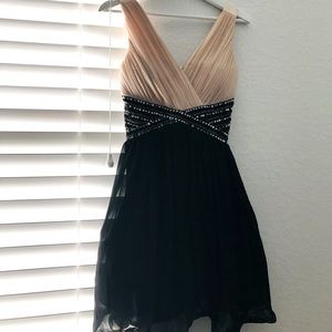 V-neck sequin mesh dress - UK size 10 , US size 8